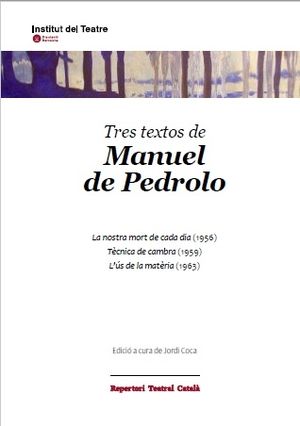Tres textos de Manuel de Pedrolo