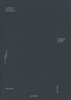 Llibre dels deu anys d'exabrupto