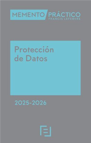 Memento Protección de Datos 2025-2026