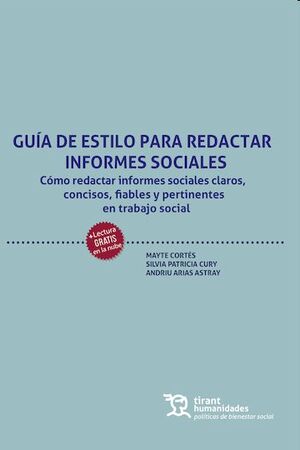 Guía de estilo para redactar informes sociales