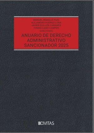 Anuario de derecho administrativo sancionador 2025