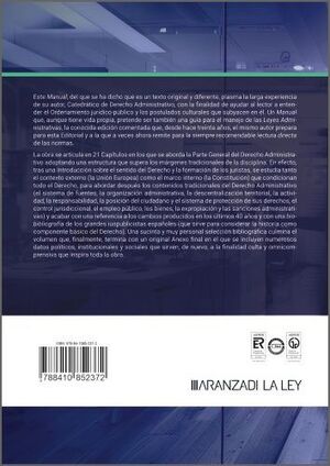 Manual de derecho administrativo. Y guía para el estudio de las Leyes Administrativas