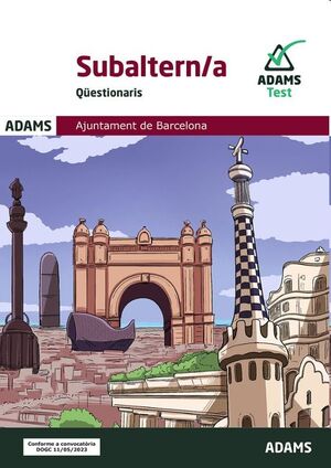 Subaltern/a Ajuntament de Barcelona. Qüestionaris