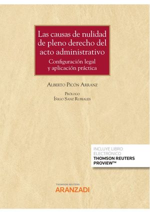 Las causas de nulidad de pleno derecho del acto administrativo (Papel + e-book)