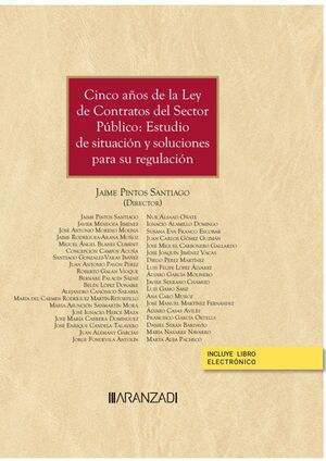Cinco años de la Ley de Contratos del Sector Público(Papel + e-book)