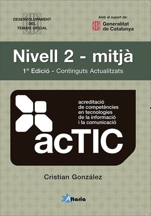 ACTIC Nivell 2 - Mitjà. Llibre de referència