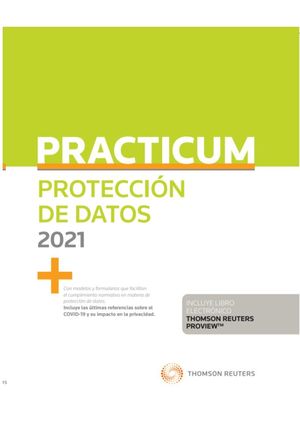 PRACTICUM PROTECCIÓN DE DATOS 2021 (PAPEL + E-BOOK)