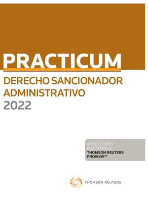 Practicum de derecho sancionador administrativo 2022 (Papel + e-book)