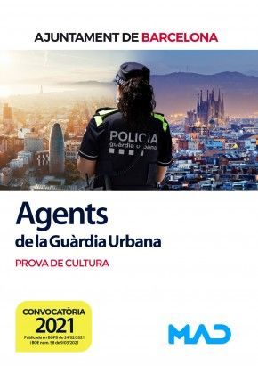 AGENTS DE LA GUÀRDIA URBANA DE L'AJUNTAMENT DE BARCELONA. PROVA DE CULTURA