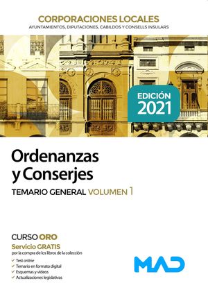 ORDENANZAS Y CONSERJES DE CORPORACIONES LOCALES (T1)