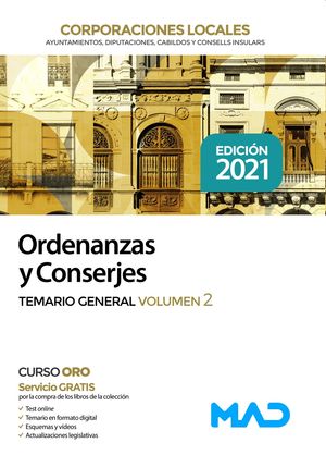 ORDENANZAS Y CONSERJES DE CORPORACIONES LOCALES (T2)