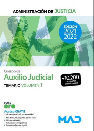 CUERPO DE AUXILIO JUDICIAL (T1)