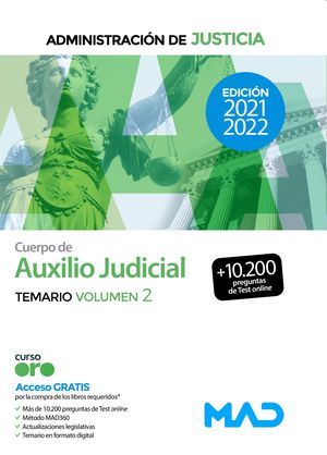CUERPO DE AUXILIO JUDICIAL (T2)