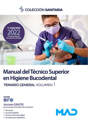 Manual del Técnico/a Superior en Higiene Bucodental (T1)