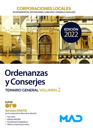Ordenanzas y Conserjes de Corporaciones Locales (T2)