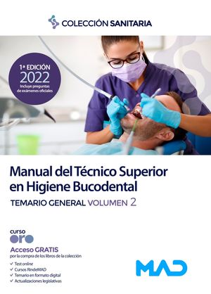 Manual del Técnico/a Superior en Higiene Bucodental (T2)