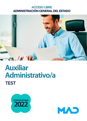 Auxiliar Administrativo/a (Test) de la Administración General del Estado (acceso libre)