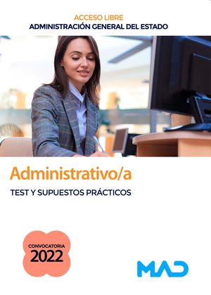 Administrativo/a (Test) de la Administración General del Estado (acceso libre)