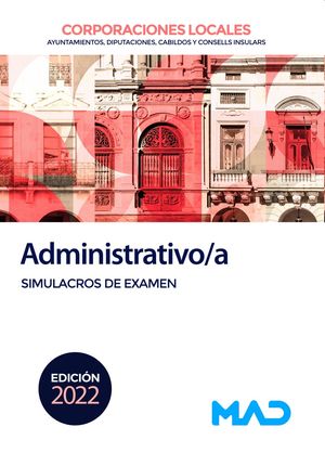 Administrativo/a de Corporaciones Locales (Simulacros)