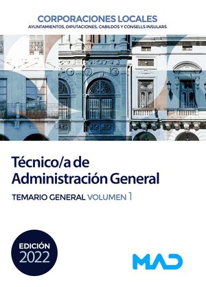 Técnico/a (T1) de Administración General de Corporaciones Locales