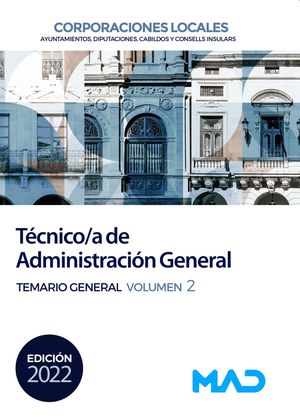 Técnico/a (T2) de Administración General de Corporaciones Locales