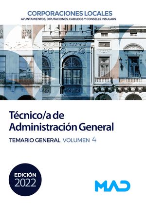 Técnico/a (T4) de Administración General de Corporaciones Locales