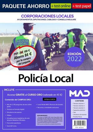 Paquete Ahorro de Policía de Corporaciones Locales