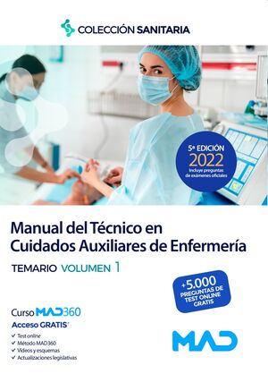 Manual del Técnico (T1) en Cuidados Auxiliares de Enfermería