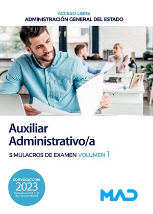 Auxiliar Administrativo/a (Simulacros 1) (acceso libre)