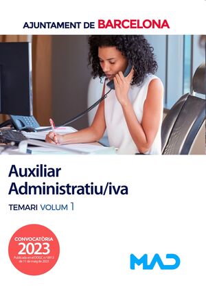Auxiliar Administratiu/iva (T1) Ajuntament de Barcelona