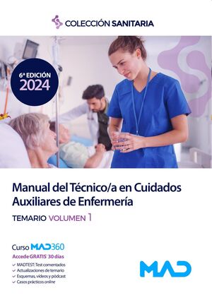 Manual del Técnico (T1) en Cuidados Auxiliares de Enfermería