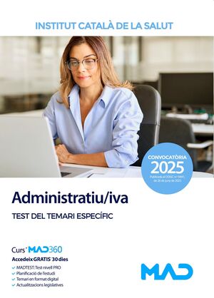 Administratiu/iva (Test) de l'Institut Català de Salut (ICS)