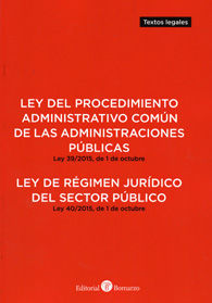 LEY DEL PROCEDIMIENTO ADMINISTRATIVO COMÚN DE LAS ADMINISTRACIONES PÚBLICAS: LEY 39/2015, DE 1...