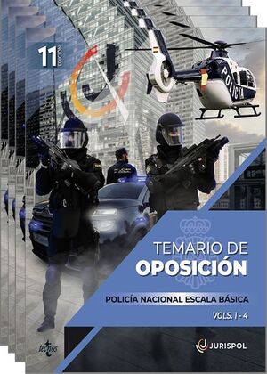 Pack temario oposición Escala Básica Policía Nacional (4 vols.)