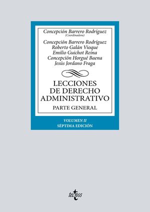 Lecciones de Derecho Administrativo. Vol. II. Parte general