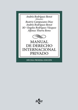 Manual de Derecho Internacional privado