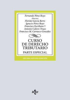 Curso de Derecho Tributario. Parte Especial