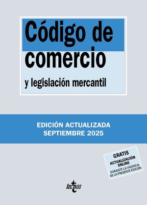 Código de Comercio y legislación mercantil