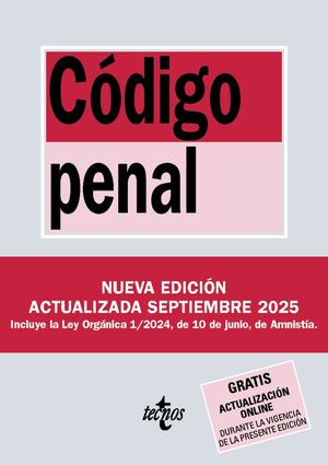 Código Penal: Ley Orgánica 10/1995, de 23 de noviembre