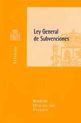 LEY GENERAL DE SUBVENCIONES