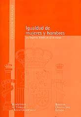 IGUALDAD DE MUJERES Y HOMBRES: LEY ORGÁNICA 3/2007, DE 22 DE MARZO