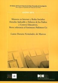MENORES EN INTERNET Y REDES SOCIALES: DERECHO APLICABLE Y DEBERES DE LOS PADRES Y CENTROS...