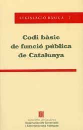 CODI BÀSIC DE FUNCIÓ PÚBLICA DE CATALUNYA