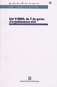 LLEI 1/2000, DE 7 DE GENER, D'ENJUDICIAMENT CIVIL