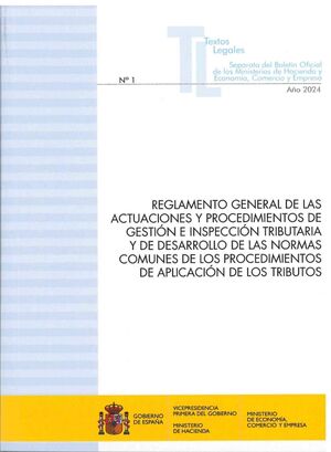 Reglamento general de las actuaciones y procedimientos de gestión e inspección tributaria y de...