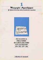 EXCAVACIONS AL POBLAT IBÈRIC DE LA PENYA DEL MORO DE SANT JUST DESVERN (BARCELONÈS): CAMPANYES 1974-1975 I 1977-1981