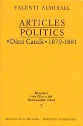 ARTICLES POLÍTICS: DIARI CATALÀ, 1879-1881