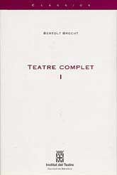 BERTOLT BRECHT: TEATRE COMPLET I