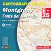 CARTOGRAFIA DIGITAL: MONTGRONY: FONTS DEL LLOBREGAT: PARC NATURAL CADÍ MOIXERÓ