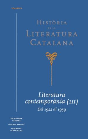 HISTÒRIA DE LA LITERATURA CATALANA